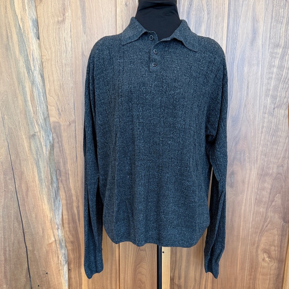 Dockers Dark Gray Crew Neck Sweater